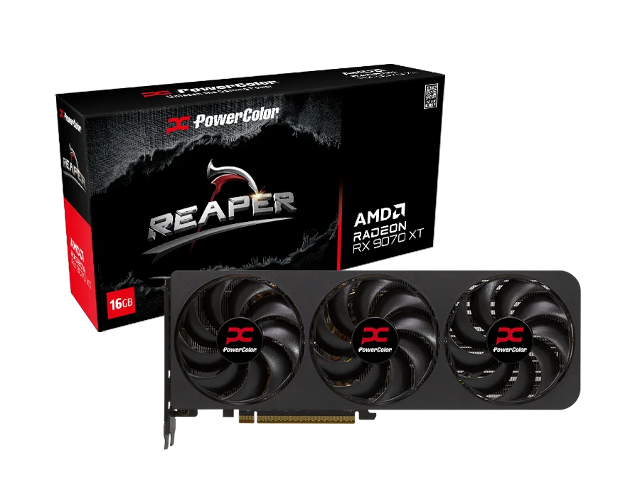PowerColor Reaper AMD Radeon RX 9070 XT 16GB GDDR6